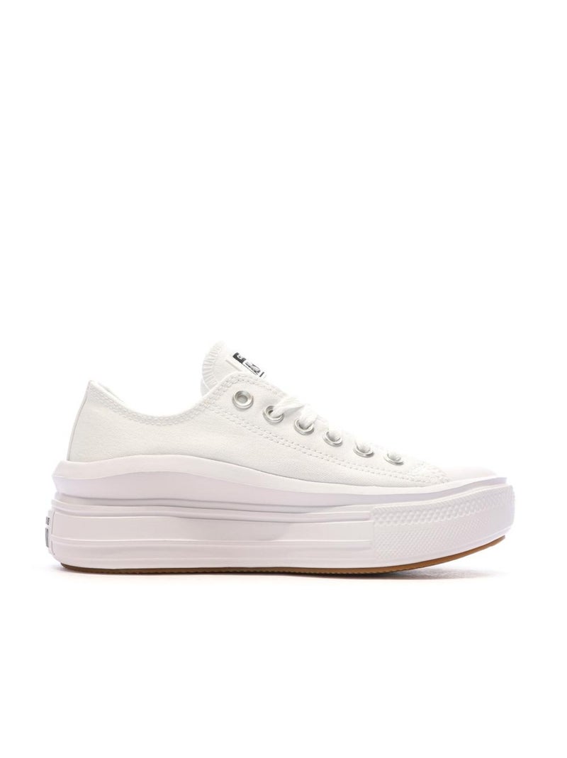 Baskets  Femme Converse Ct All Star Move Blanc - Kiabi