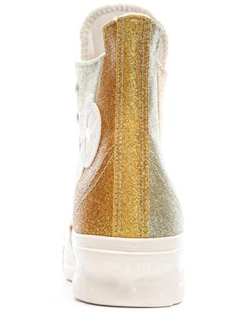 Baskets Femme Converse Doré/or - Kiabi