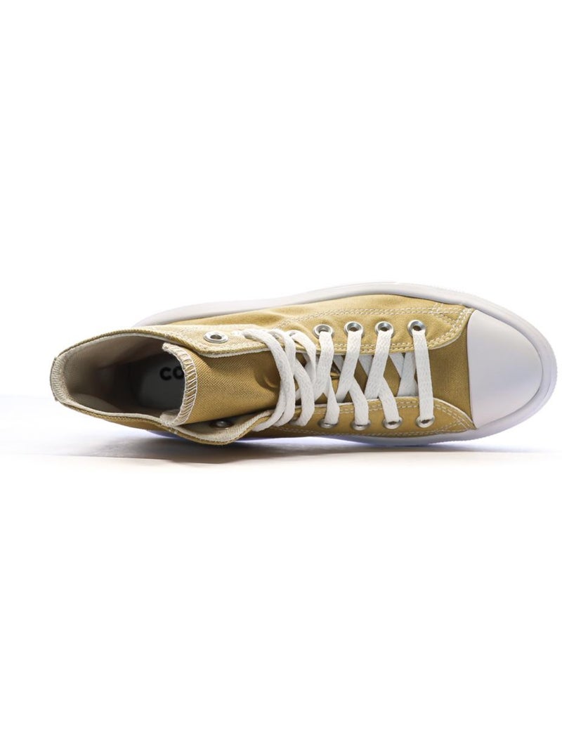 Baskets Femme Converse Jaune - Kiabi
