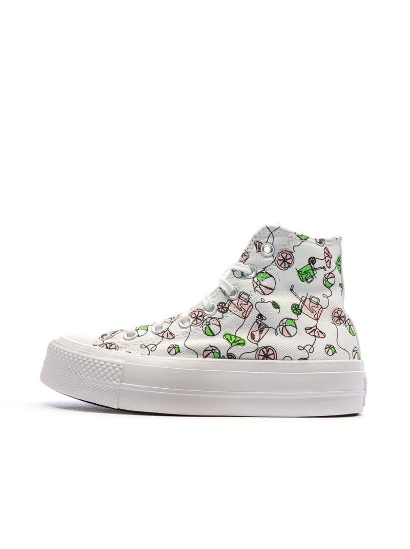 Baskets  Femme Converse Lemonade Blanc - Kiabi