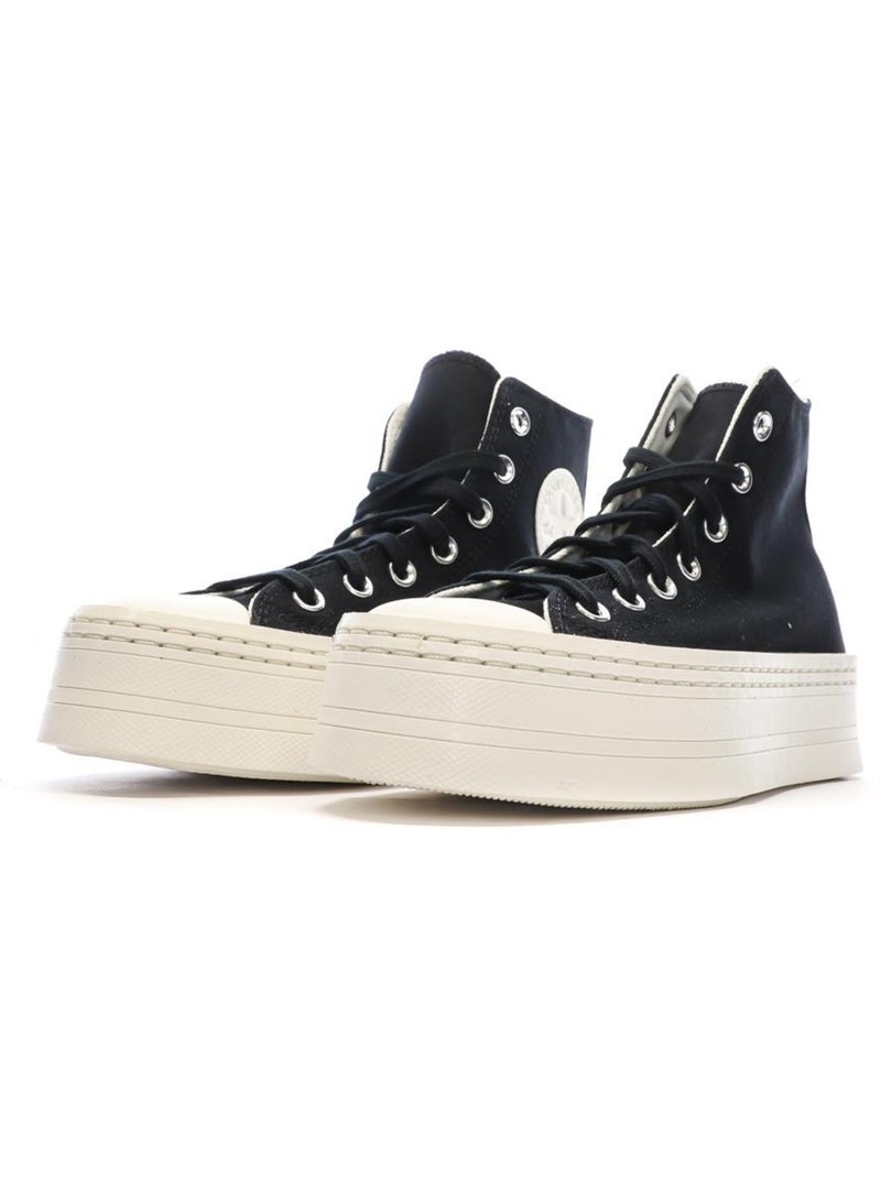 Baskets Femme Converse Noir - Kiabi