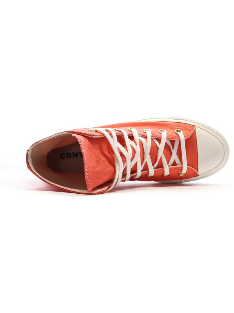 Baskets Femme Converse Orange - Kiabi