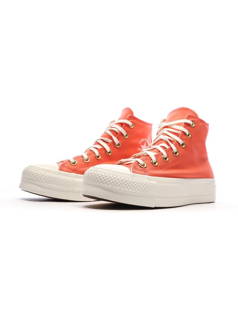 Baskets Femme Converse Orange - Kiabi