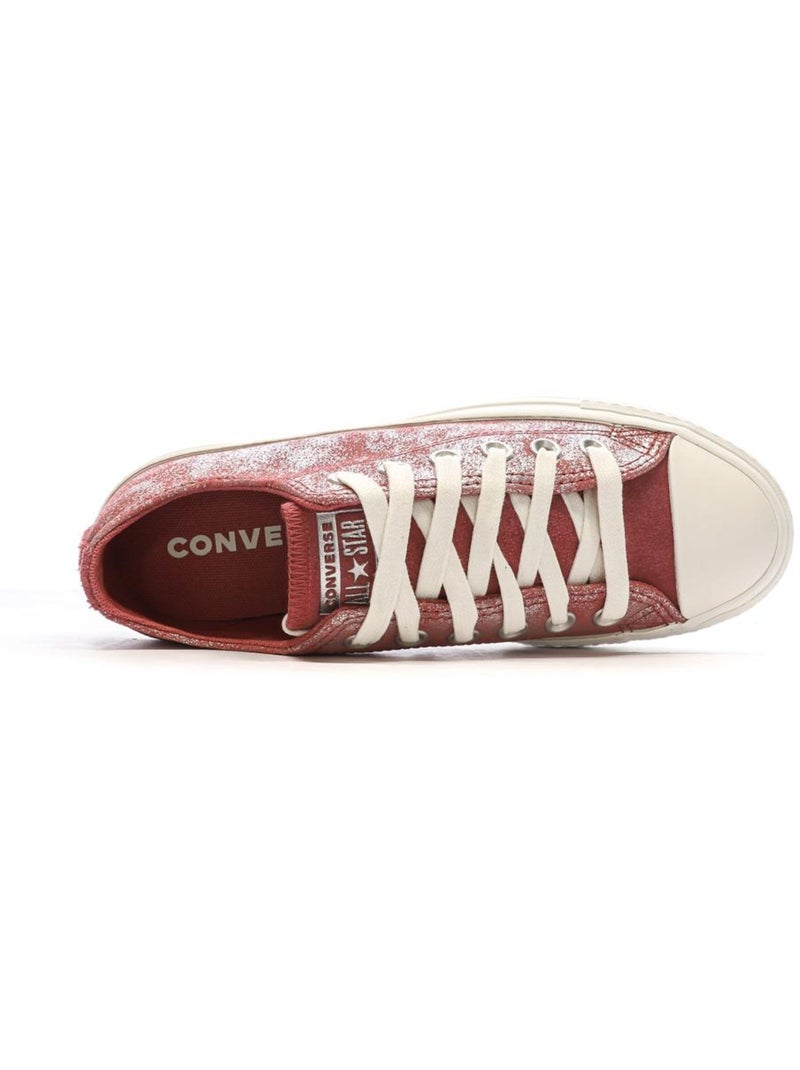Baskets Femme Converse Rouge - Kiabi