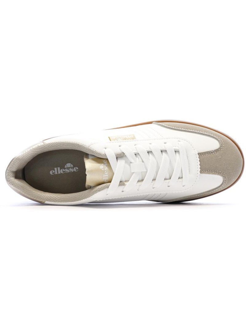 Baskets femme ellesse Blanc - Kiabi