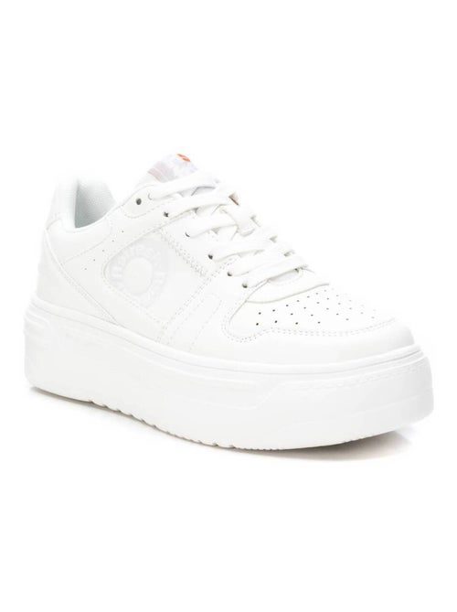 Baskets femme en toile à lacets - Kiabi