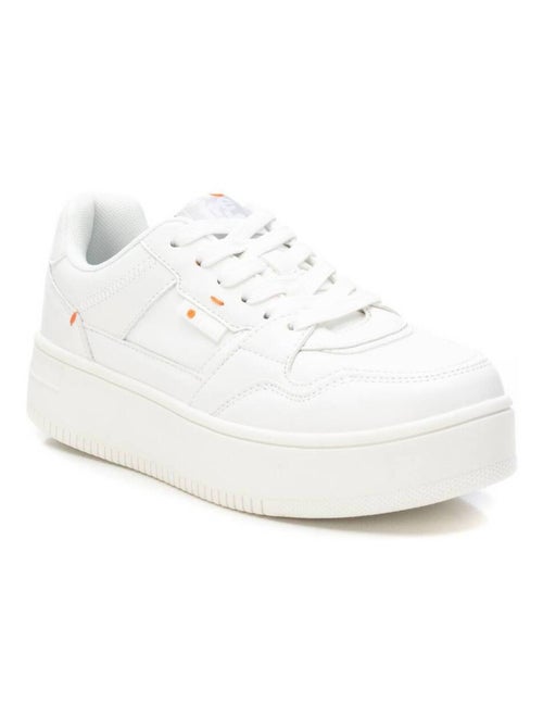 Baskets femme en toile à lacets - Kiabi