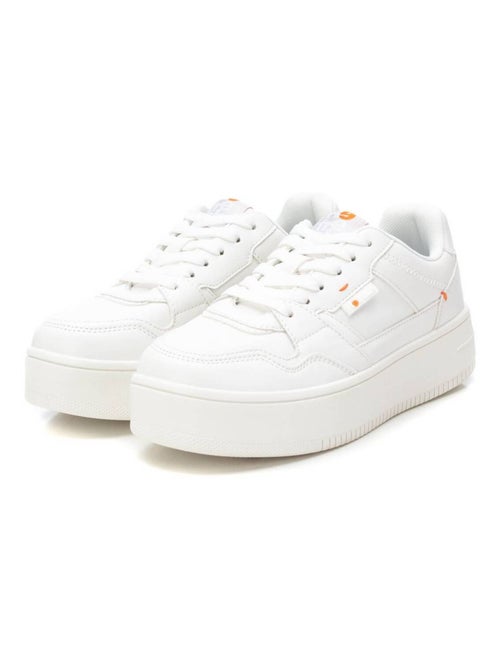 Baskets femme en toile à lacets - Kiabi