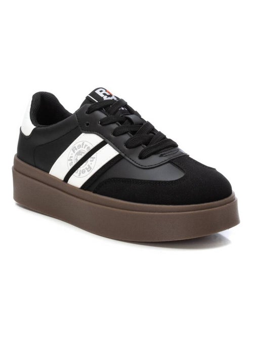 Baskets femme en toile à lacets - Kiabi