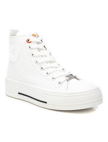 Baskets femme en toile