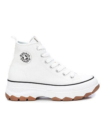 Baskets femme en toile