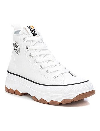 Baskets femme en toile