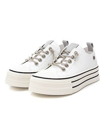 Baskets femme en toile