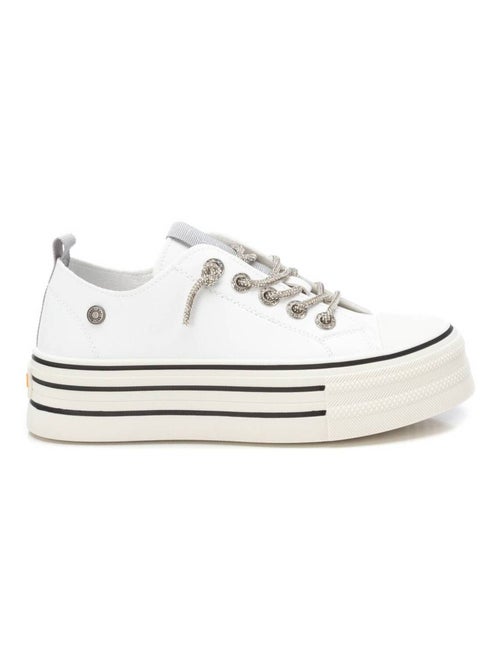 Baskets femme en toile - Kiabi