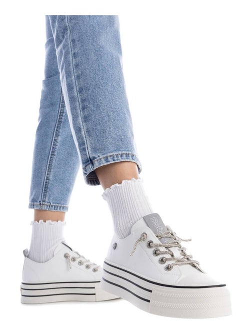 Baskets femme en toile - Kiabi