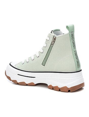 Baskets femme en toile