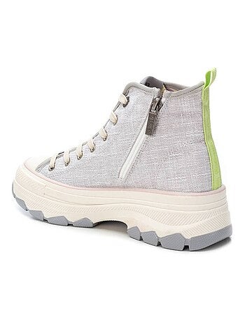 Baskets femme en toile