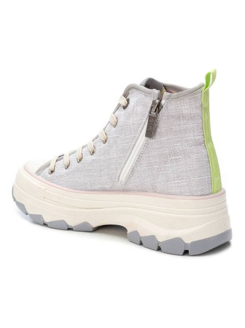 Baskets femme en toile - Kiabi