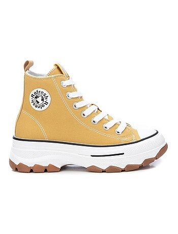 Baskets femme en toile