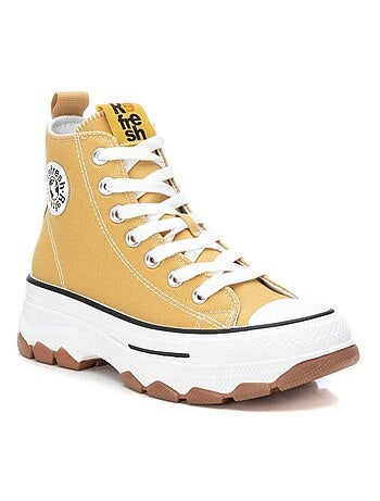 Baskets femme en toile