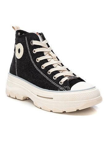 Baskets femme en toile