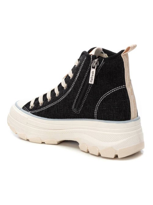 Baskets femme en toile - Kiabi