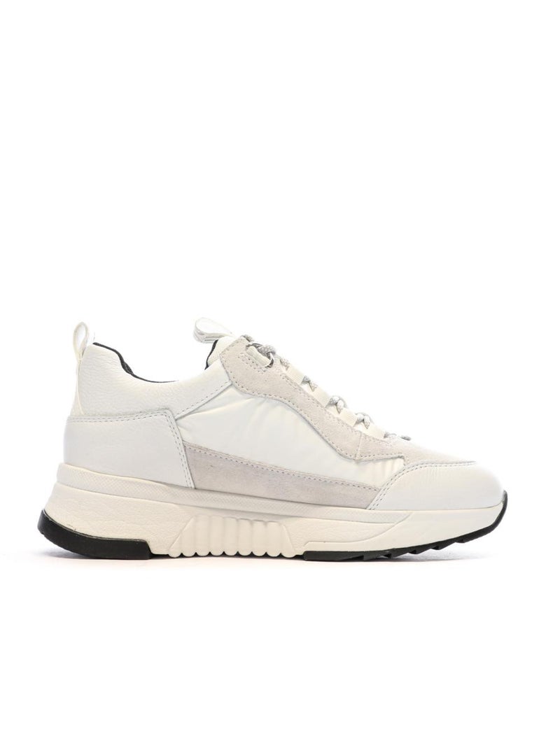 Baskets  Femme Geox Falena Blanc - Kiabi