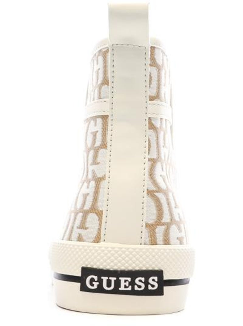 Baskets Femme Guess Marron cappuccino - Kiabi