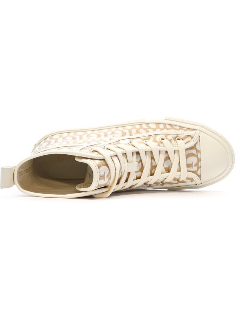 Baskets Femme Guess Marron cappuccino - Kiabi