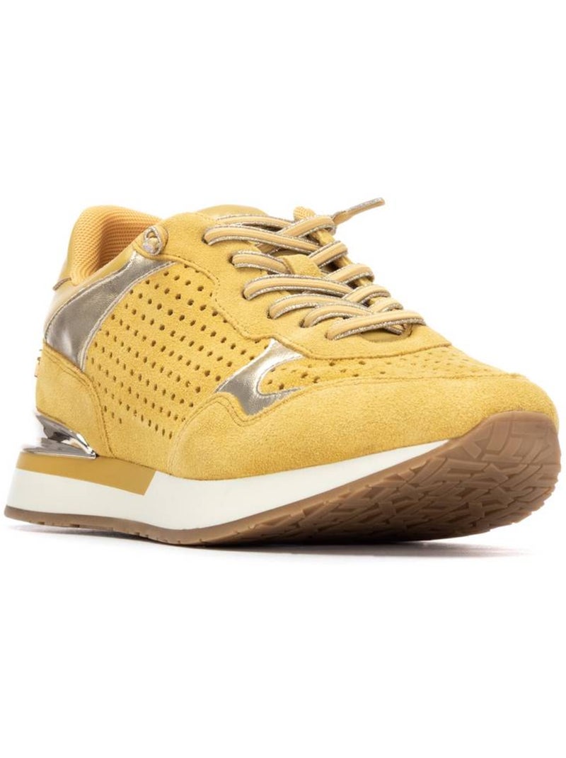 Baskets femme Jaune - Kiabi