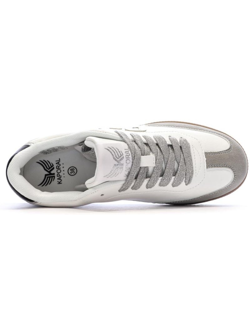 Baskets femme kaporal Blanc - Kiabi