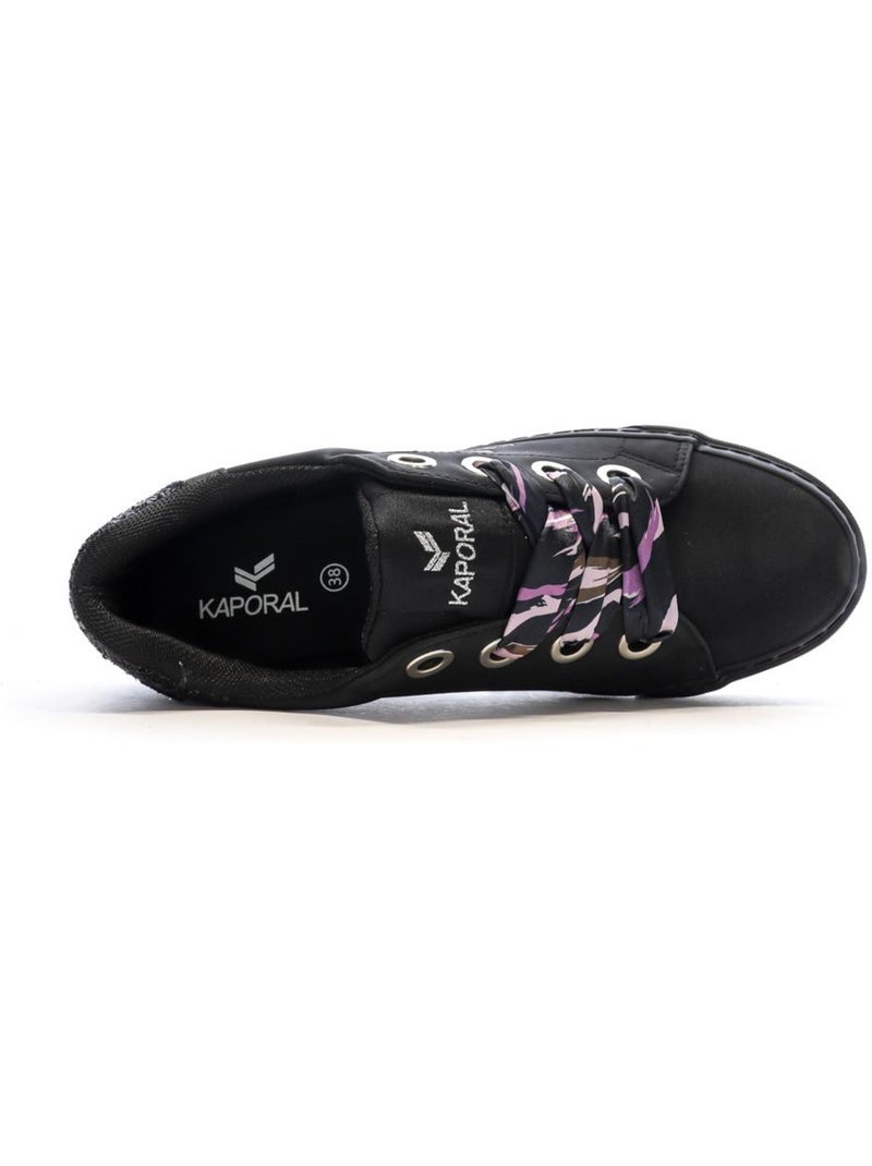 Baskets femme kaporal Noir - Kiabi