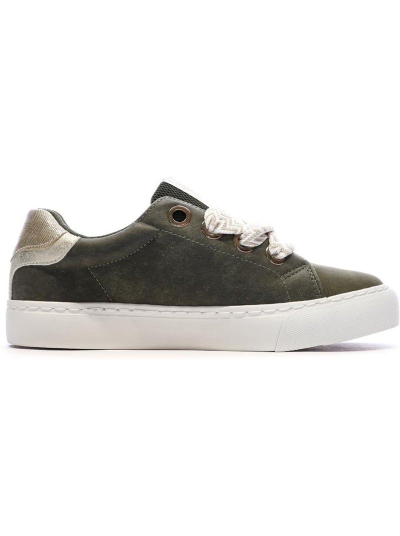 Baskets femme kaporal Vert kaki clair - Kiabi