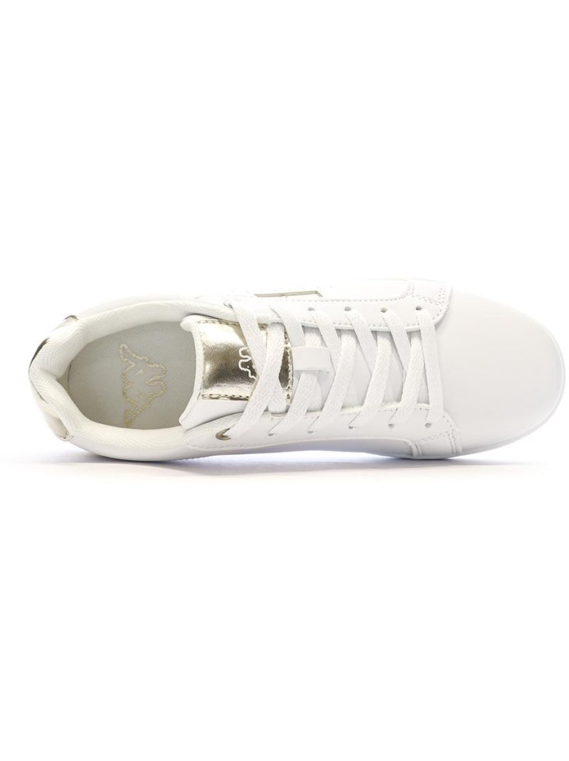 Baskets Femme Kappa Blanc - Kiabi