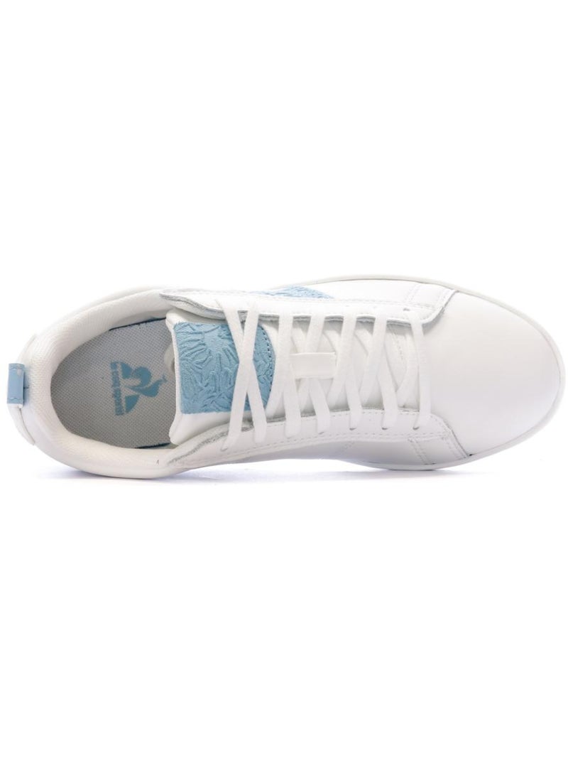 Baskets Femme Le Coq Sportif Blanc - Kiabi