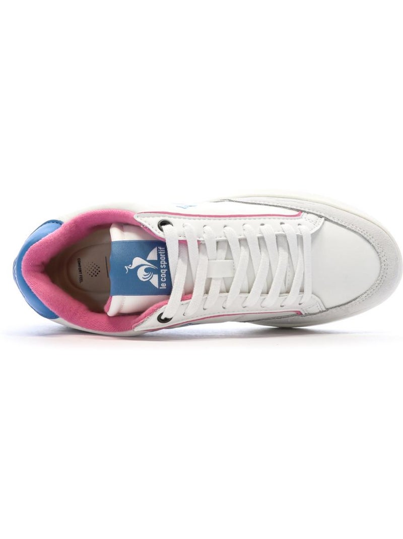 Baskets Femme Le Coq Sportif Blanc - Kiabi