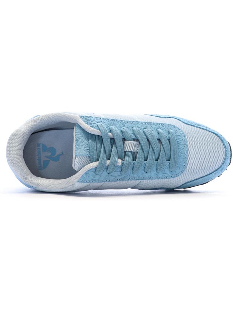 Baskets Femme Le Coq Sportif Bleu ciel - Kiabi