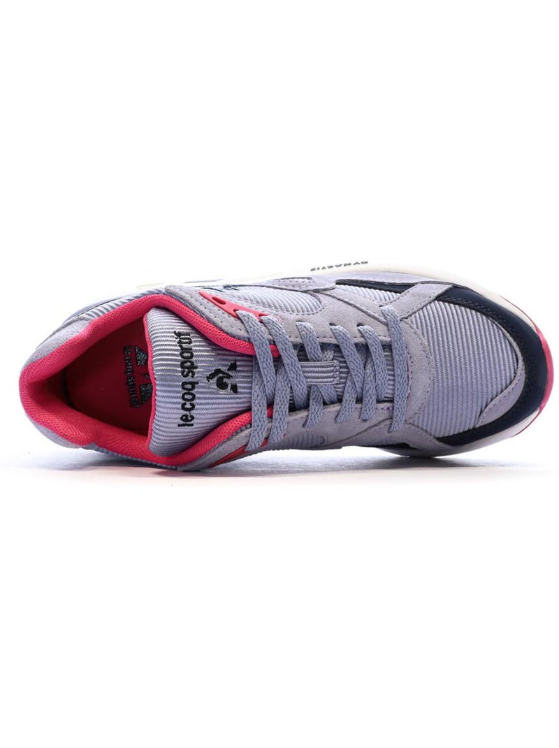 Baskets Femme Le Coq Sportif Gris Argenté - Kiabi