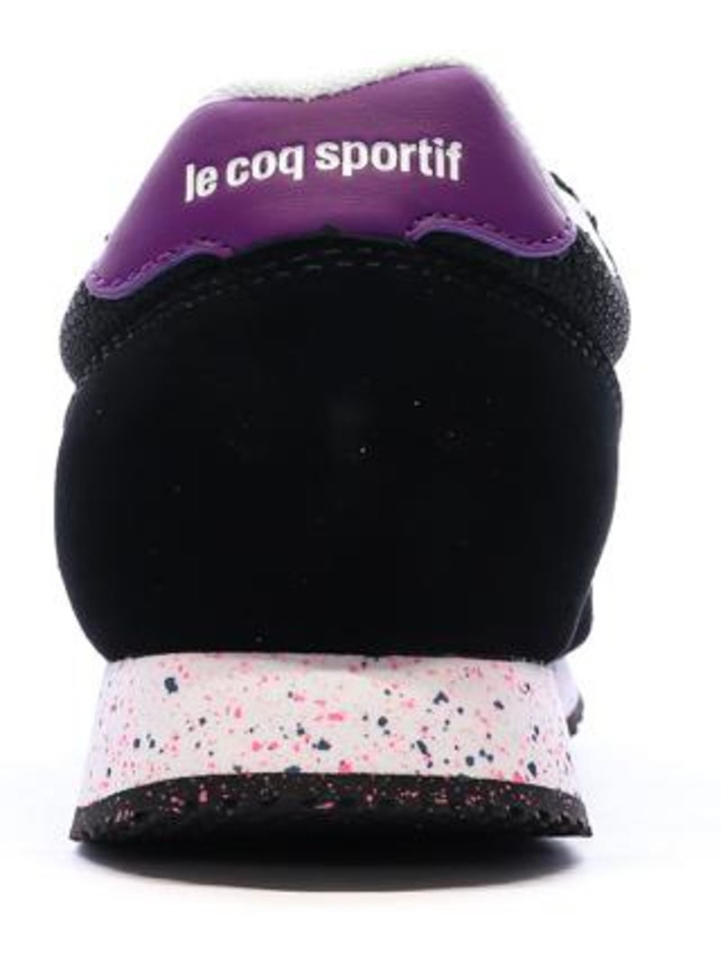 Baskets Femme Le Coq Sportif Noir - Kiabi