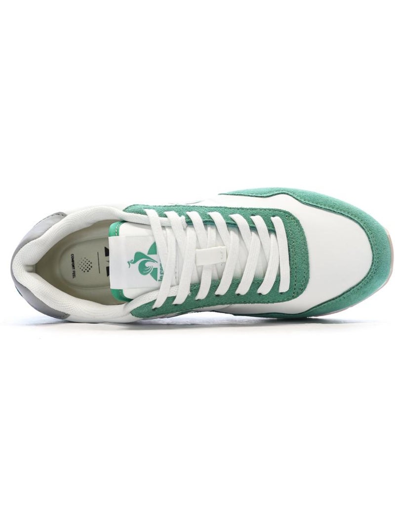 Baskets Femme Le Coq Sportif Vert - Kiabi