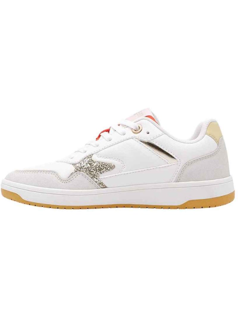 Baskets femme multicolores 'Deeluxe' Beige - Kiabi
