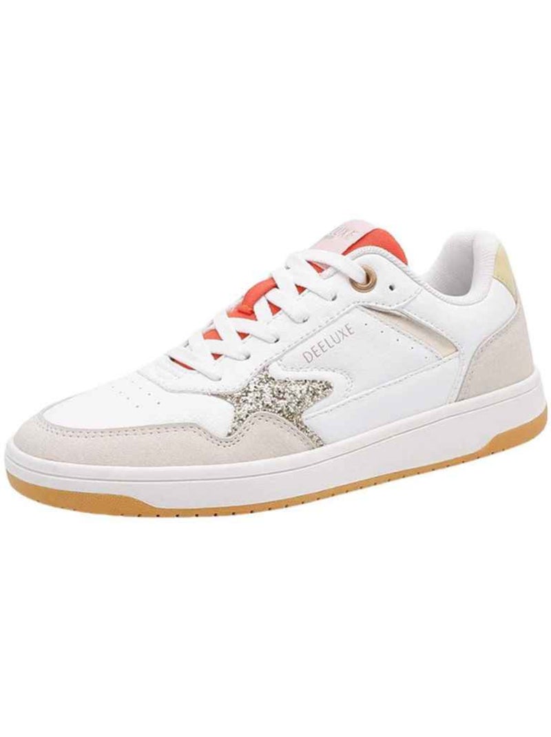 Baskets femme multicolores 'Deeluxe' Beige - Kiabi