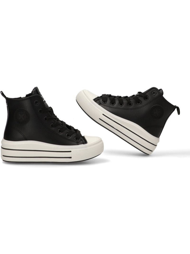 Baskets Femme Noir - Kiabi