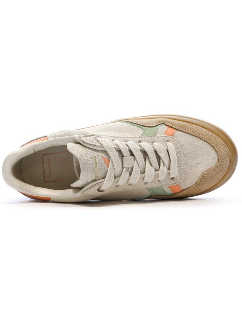 Baskets Femme Pepe Jeans Beige - Kiabi