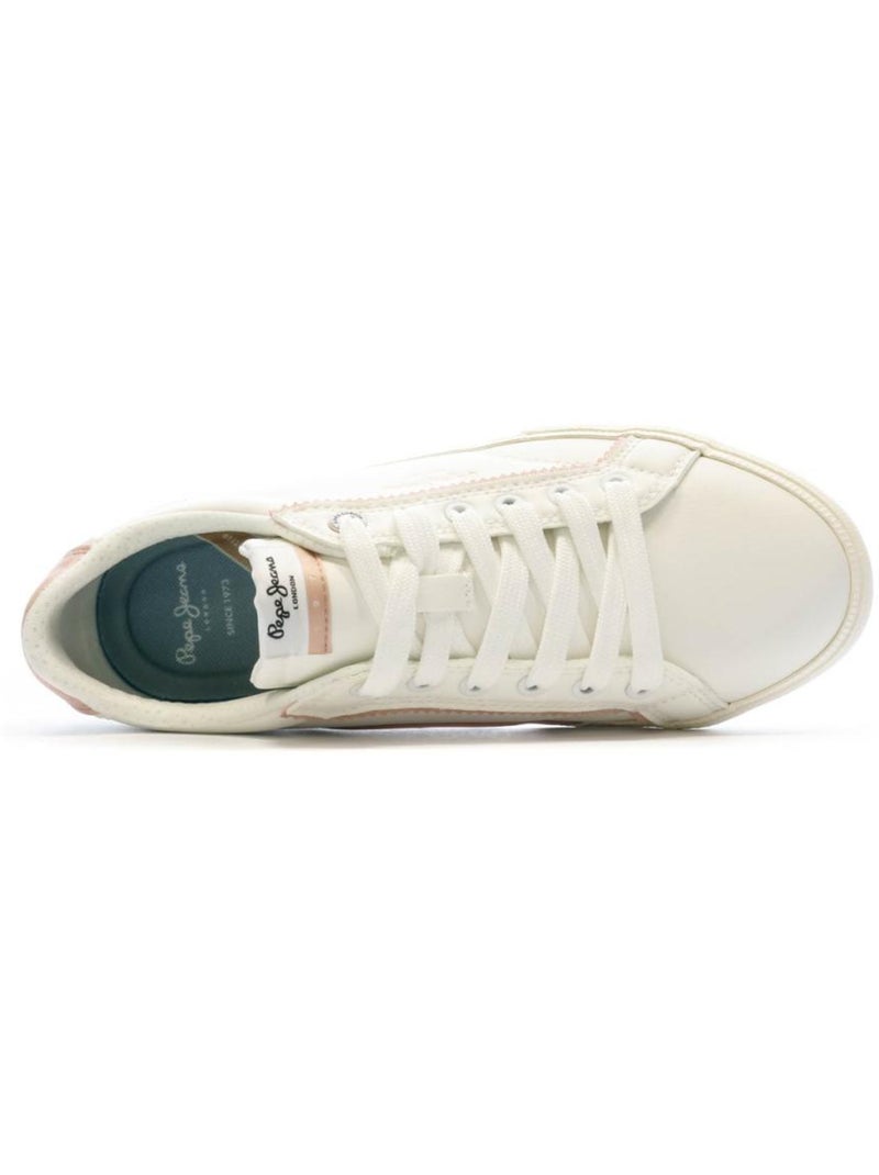 Baskets Femme Pepe jeans Blanc - Kiabi