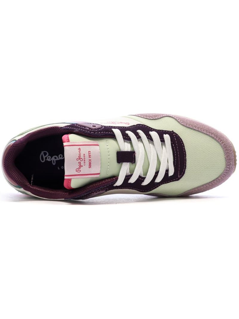 Baskets femme pepe jeans london Violet - Kiabi