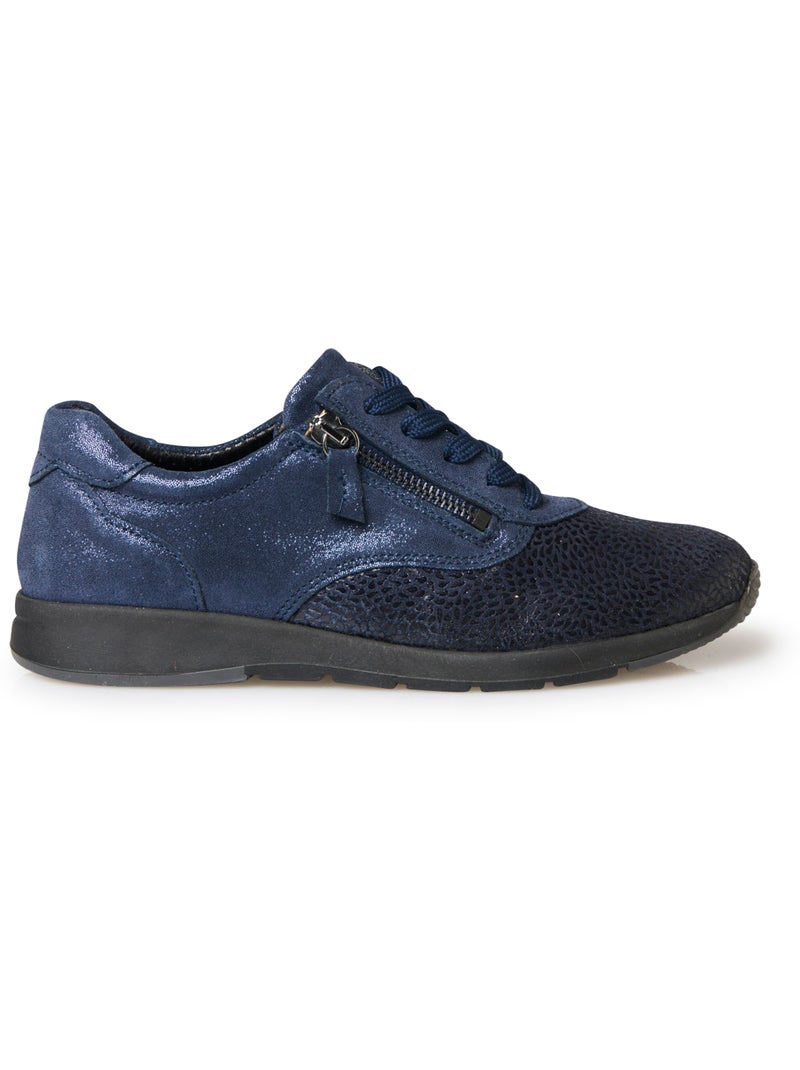 Baskets femme spécial hallux valgus - PEDICONFORT Bleu marine - Kiabi