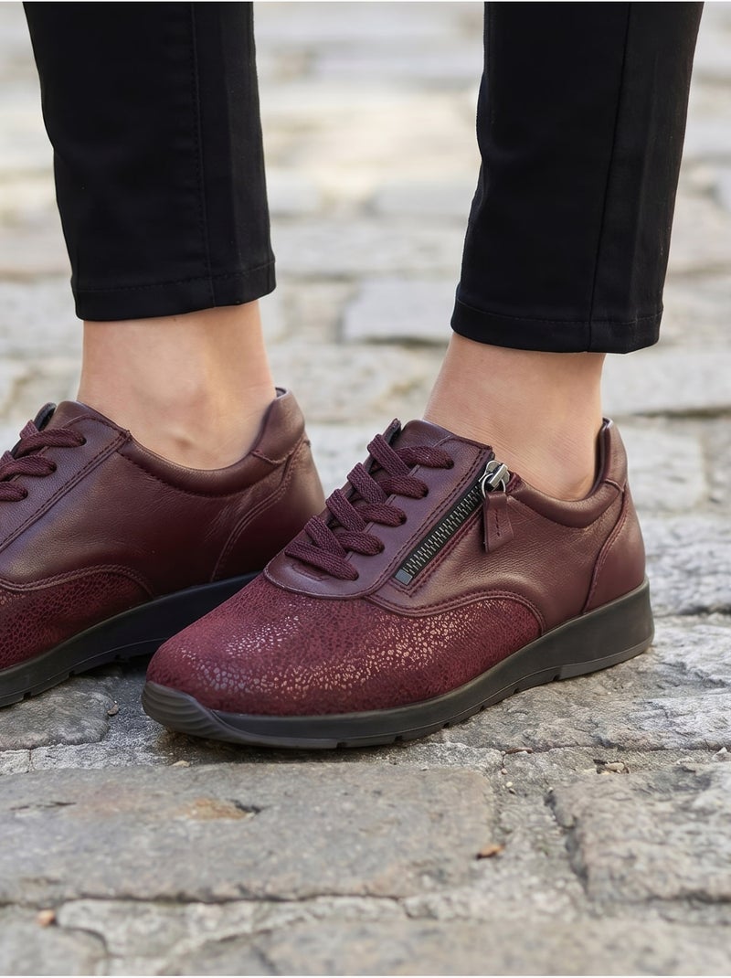 Baskets femme spécial hallux valgus - PEDICONFORT Bordeaux - Kiabi