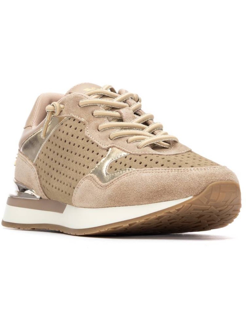 Baskets femme Taupe - Kiabi
