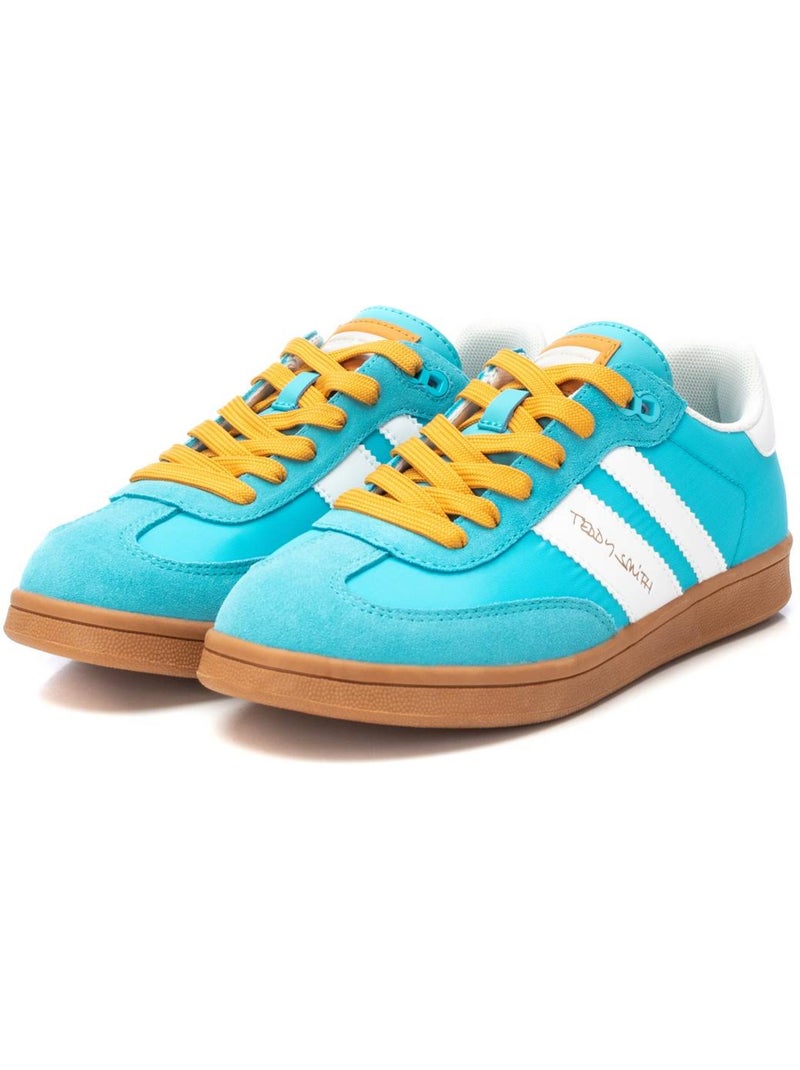 Baskets   Femme Teddy Smith 78812 Turquoise - Kiabi